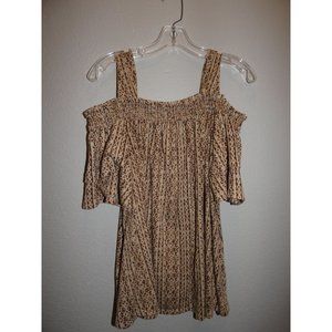 Women's Tank top open shoulder blouse, Chico's Brand, Size Large